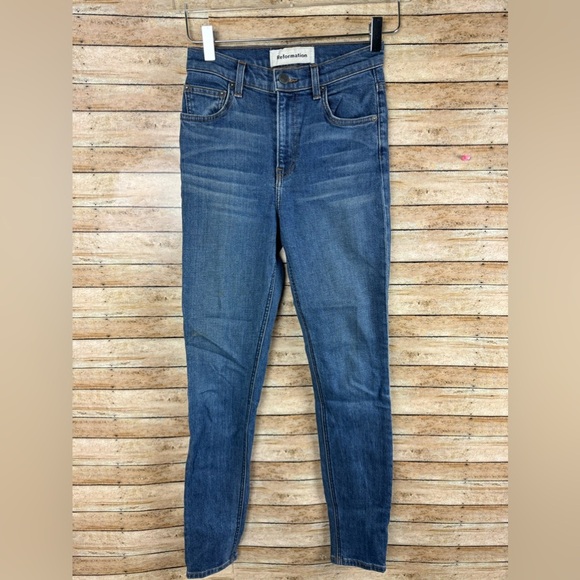 Reformation Skinny and High Jeans sz 25 - Picture 1 of 6
